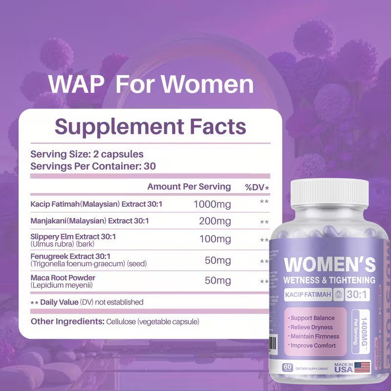 Women's Secret Bottle-Vaginal Probiotics for Women pH Balance Health Supplement