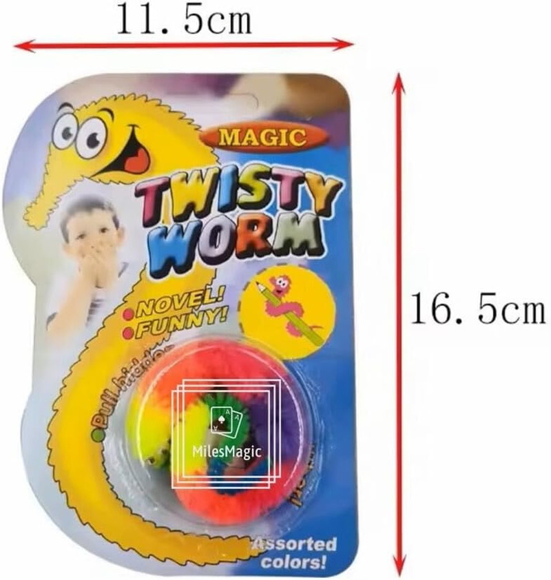 Magician'S Twisty Worm Gimmick | Invisible Thread String Commanding Funny Wiggly