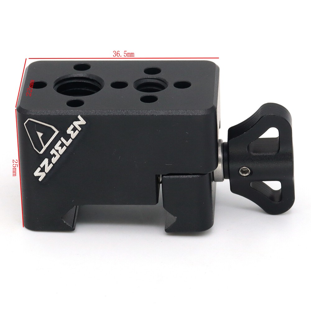 Universal Camera Sliding Groove Adapter 1/4 3/8 Standard Threaded Hole Accessory