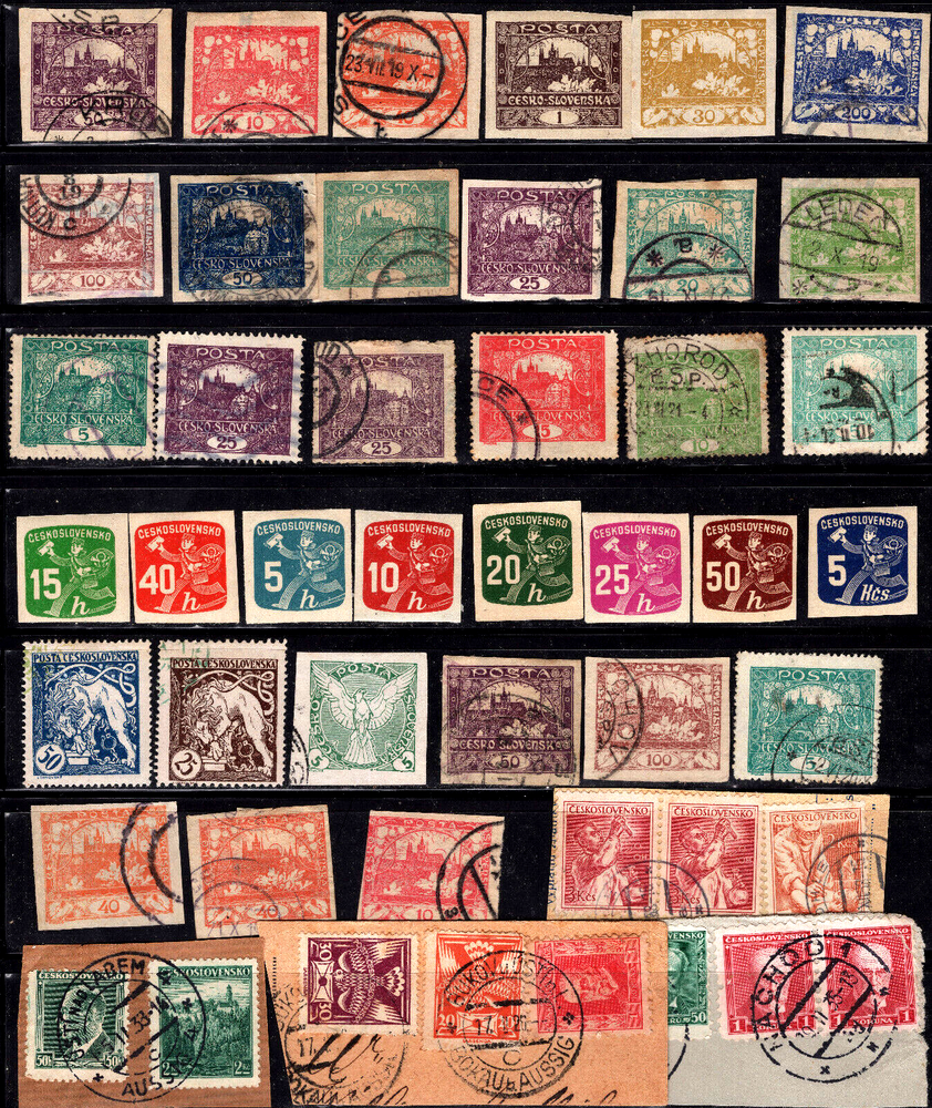 1920s Czechoslovakia Collection use & mint VF