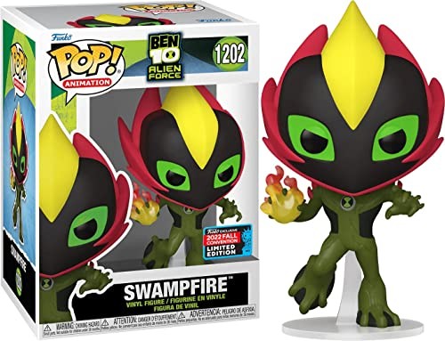Funko POP! Animation - Ben 10: Alien Force - Swampfire #1202 NYCC Exclusive