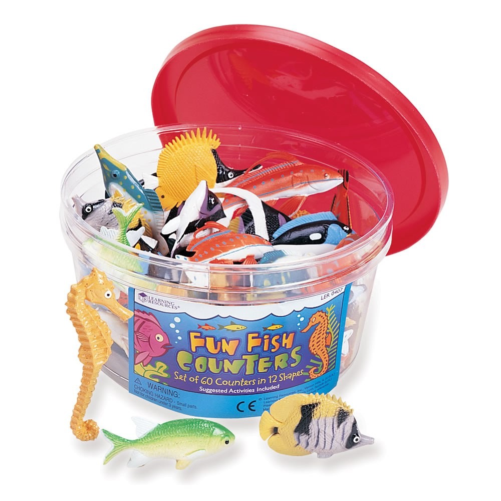 Learning Resources Fish Counters - Set of 60