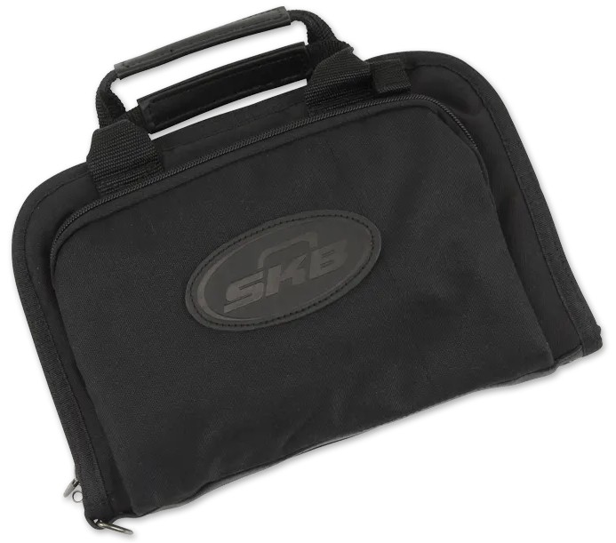 SKB Dry-Tek Rectangular Handgun Bag Pistol Case - Black