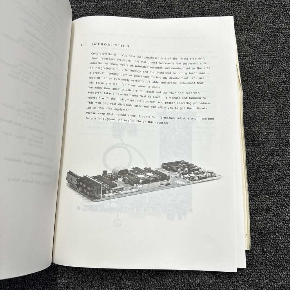 Linseis Series L2005 Instruction Manual