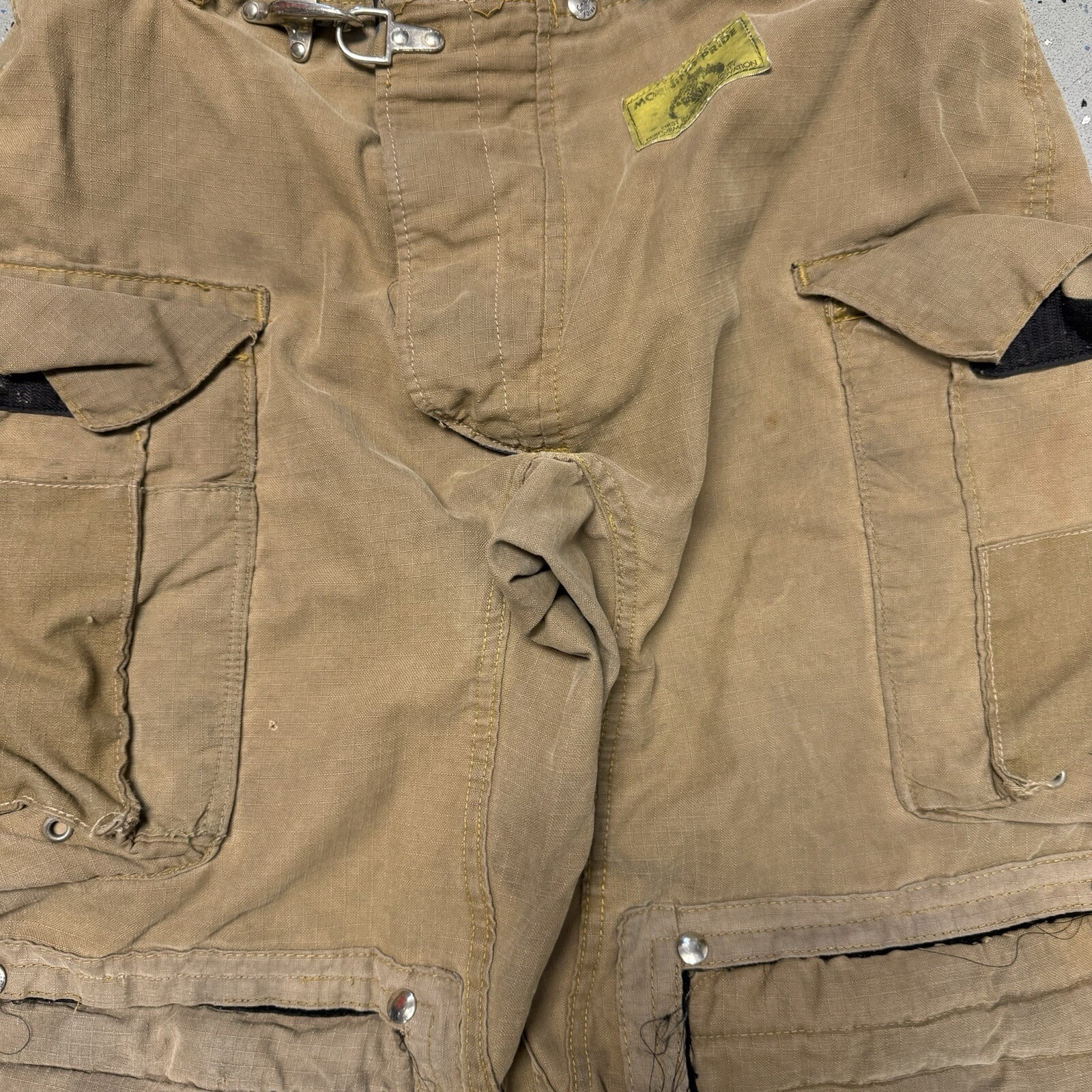 Vintage Morning Pride Fire Fighter Turnout Pants Mens 38x31 2003