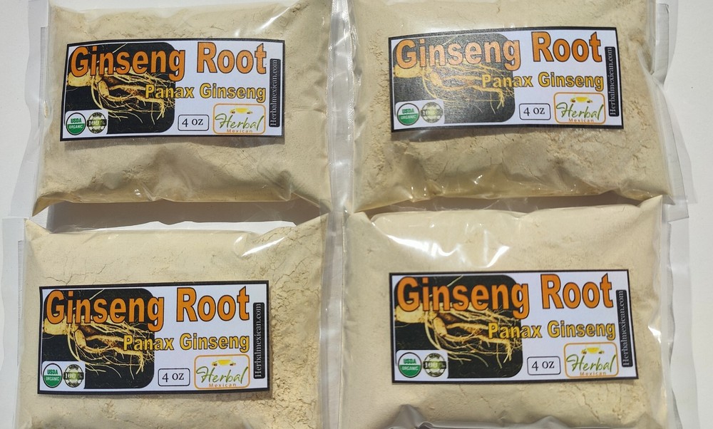4 oz. Ginseng root powder (Panax ginseng)
