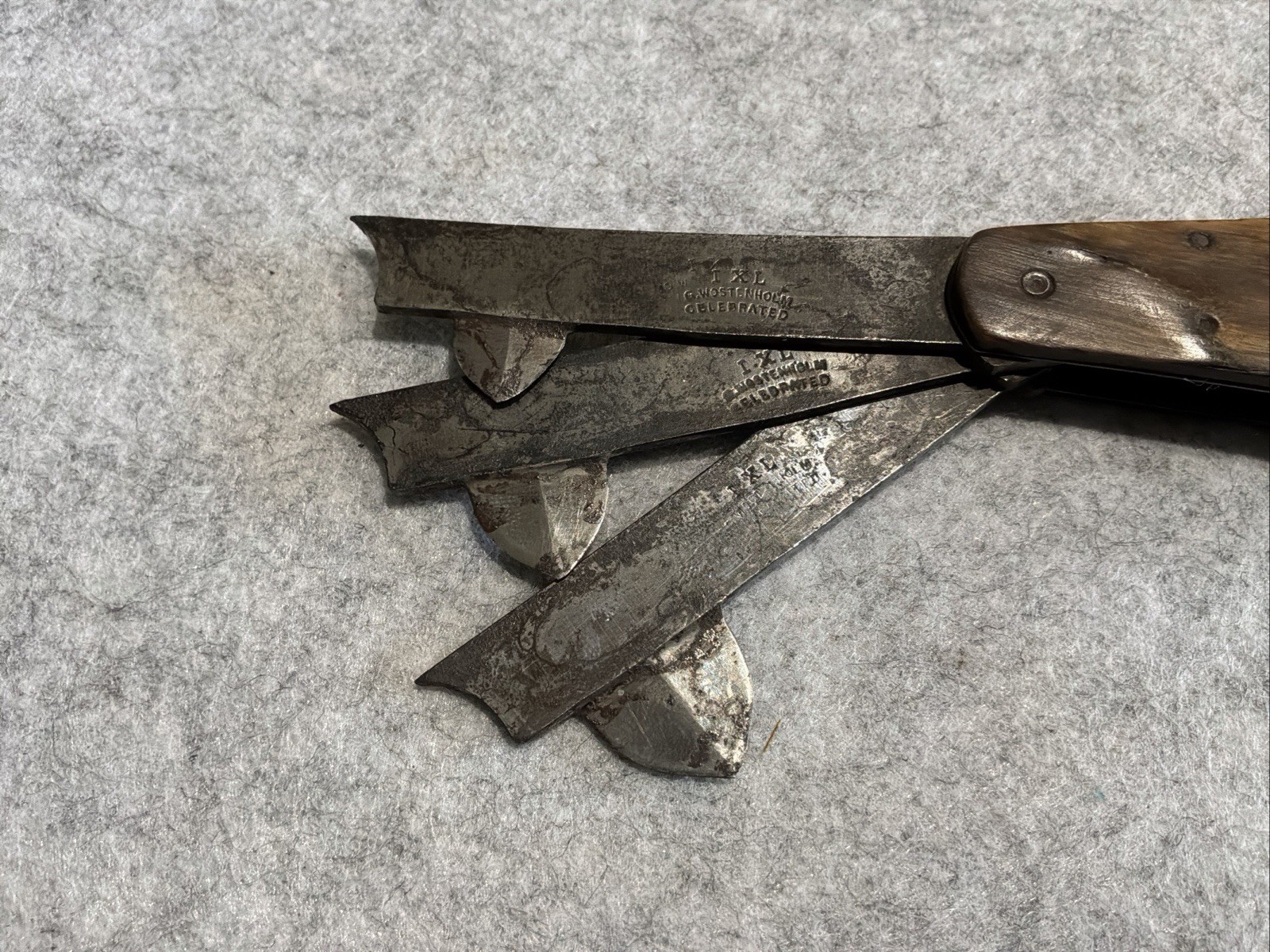 Vintage IXL George Wostenholm Celebrated Blood Letting Fleam Rare