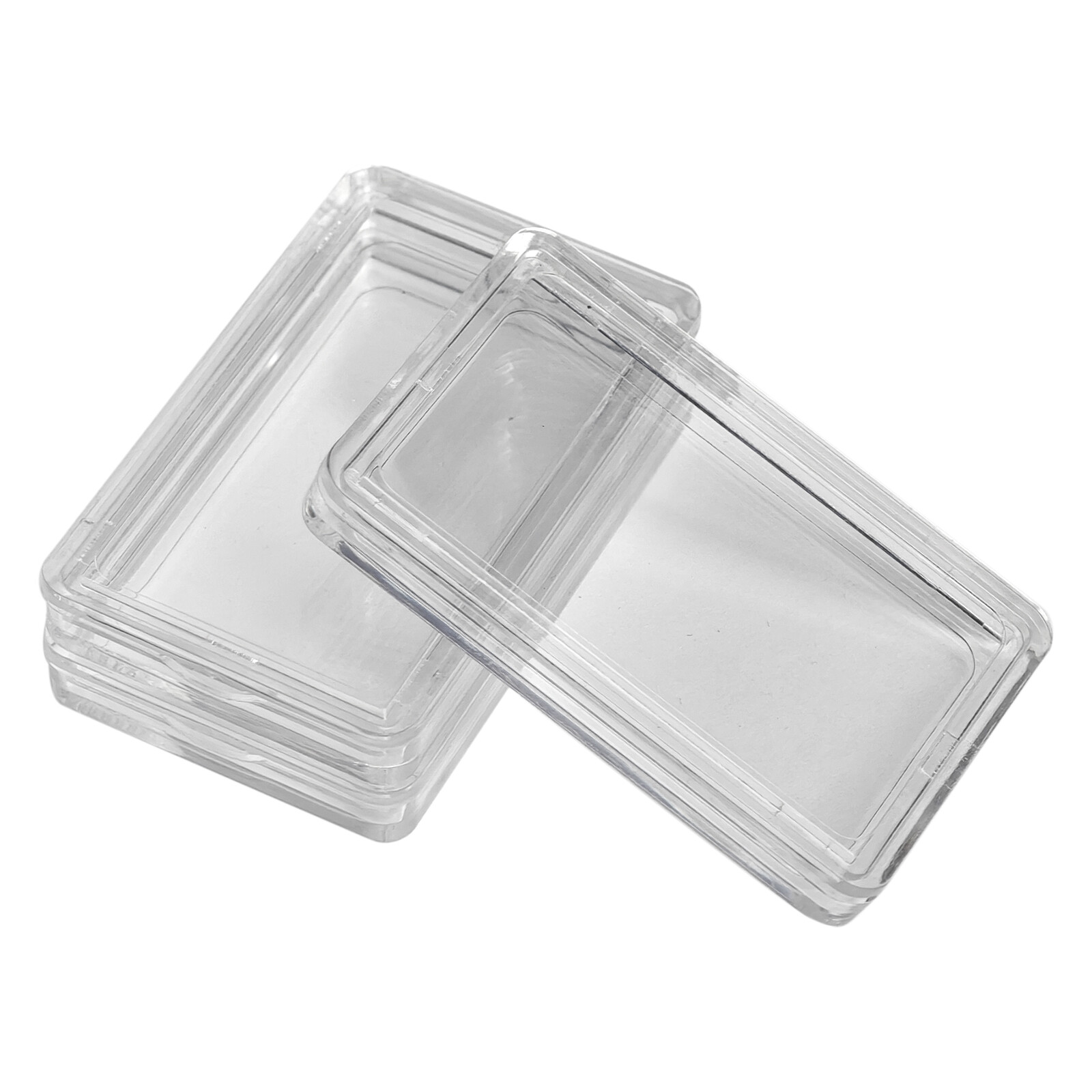 20PC Coin Cases Holder Capsules Direct Fit 1oz Silver Bar One Troy Ounce Bar