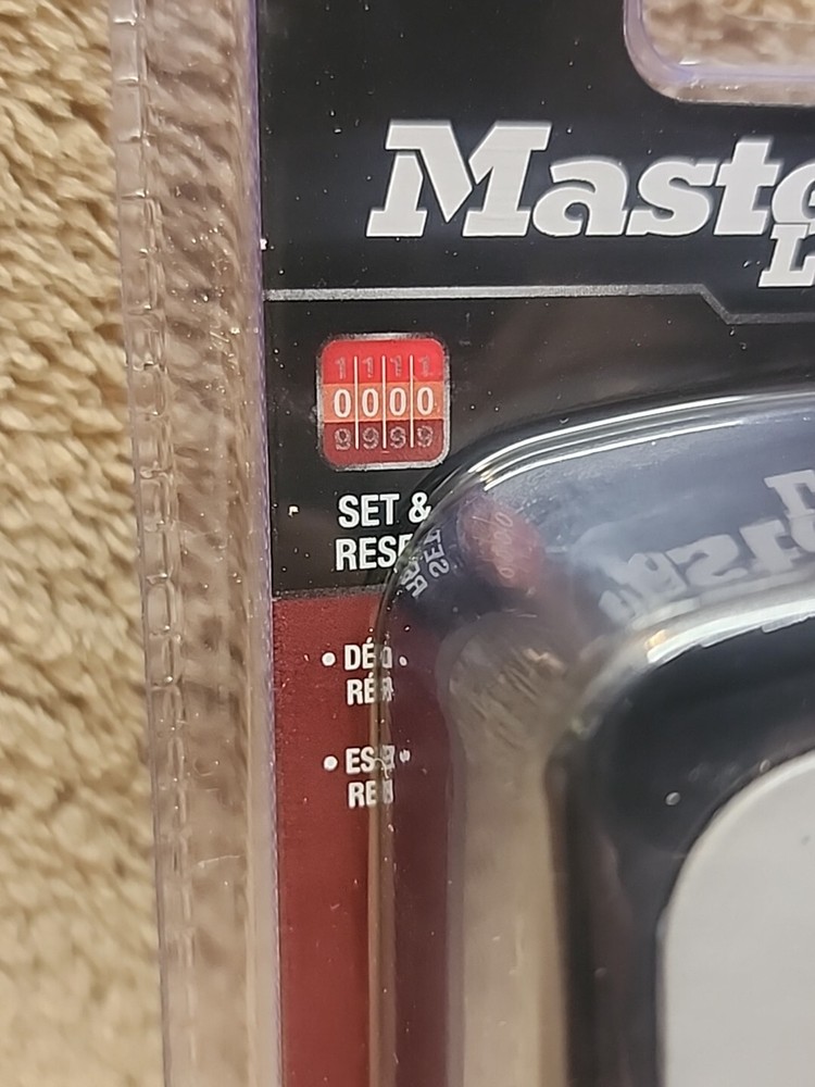 Master Lock Wall Mount Lock Box Combination Dials Holds 5 Keys 5401D