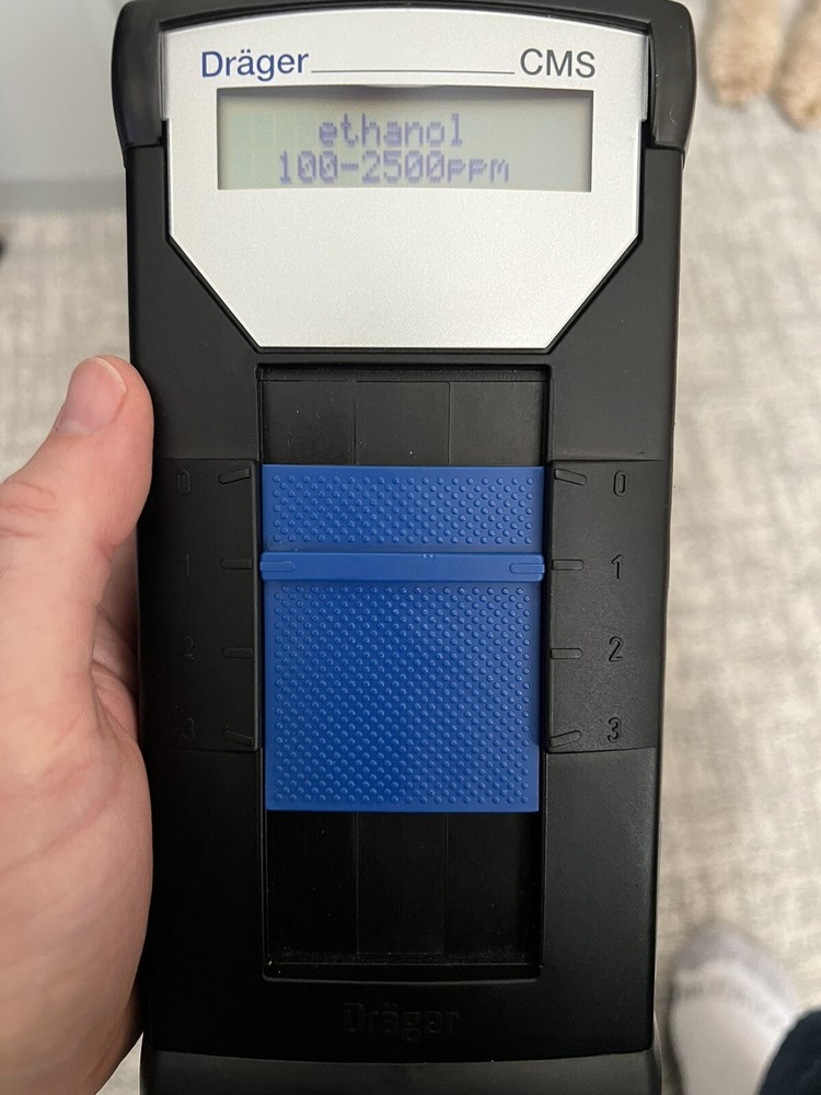 Dräger CMS Analyzer Chip Measurement System Gas Detector + CMS Analyzer