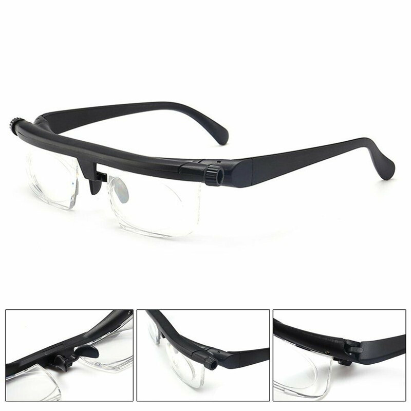 Adjustable Glasses Variable Focus Near and Far for Reading Distance Vision glass