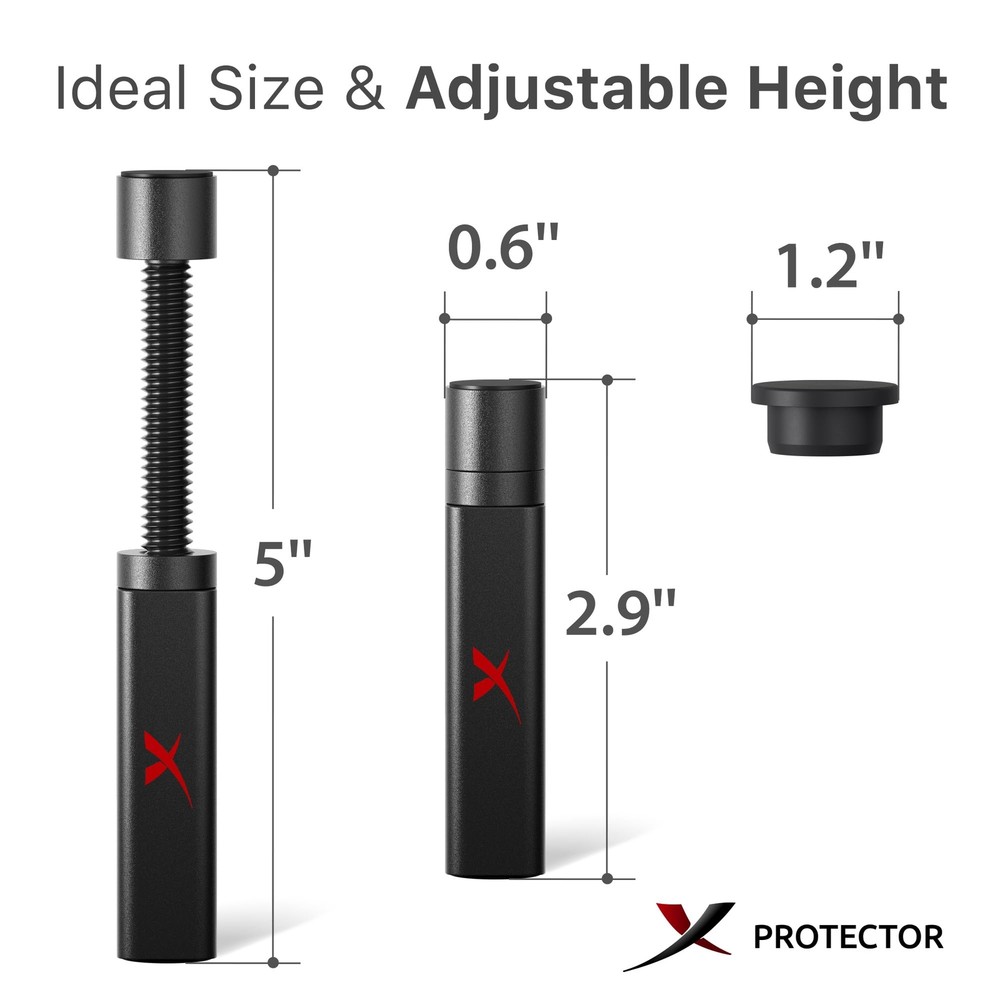 GPU Support Bracket - Large GPU Sag Bracket 2.9" - 5" - Premium GPU Stand wit...