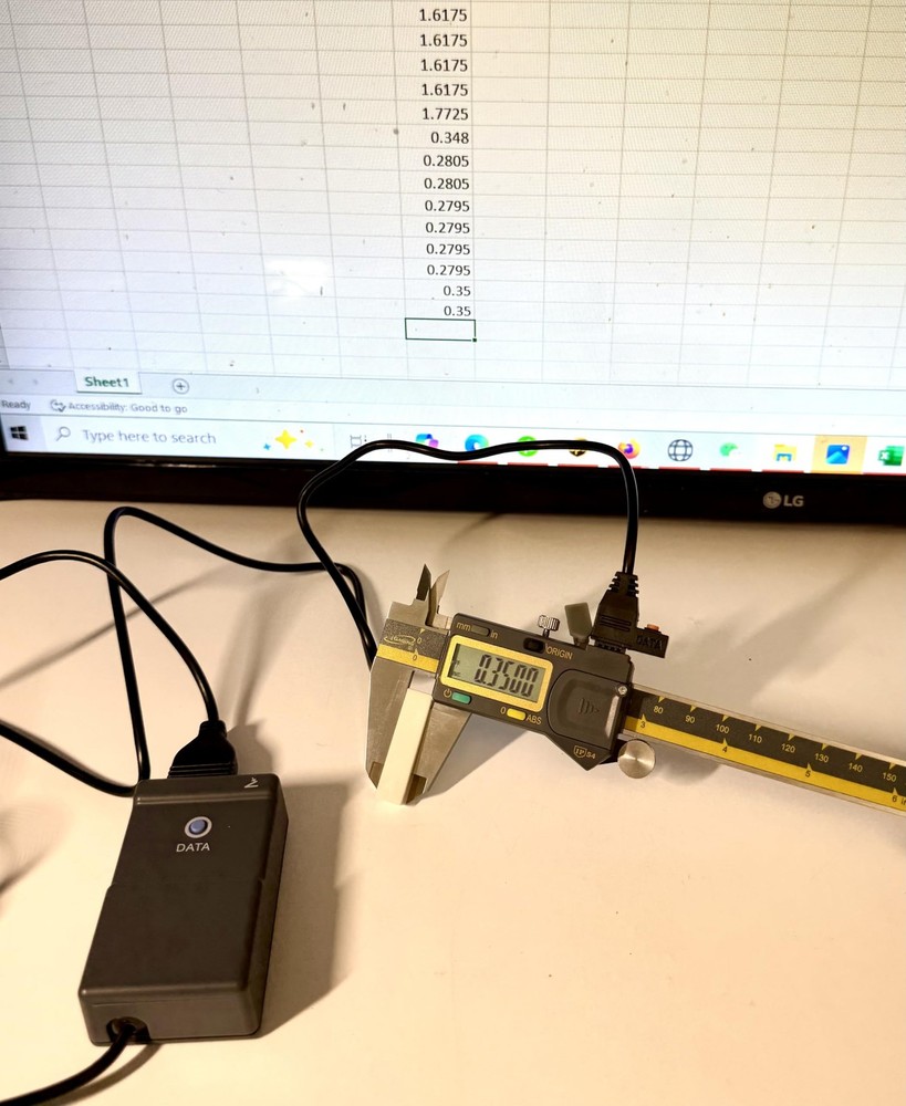 iGaging Absolute 0-6" Digital Caliper IP54 USB