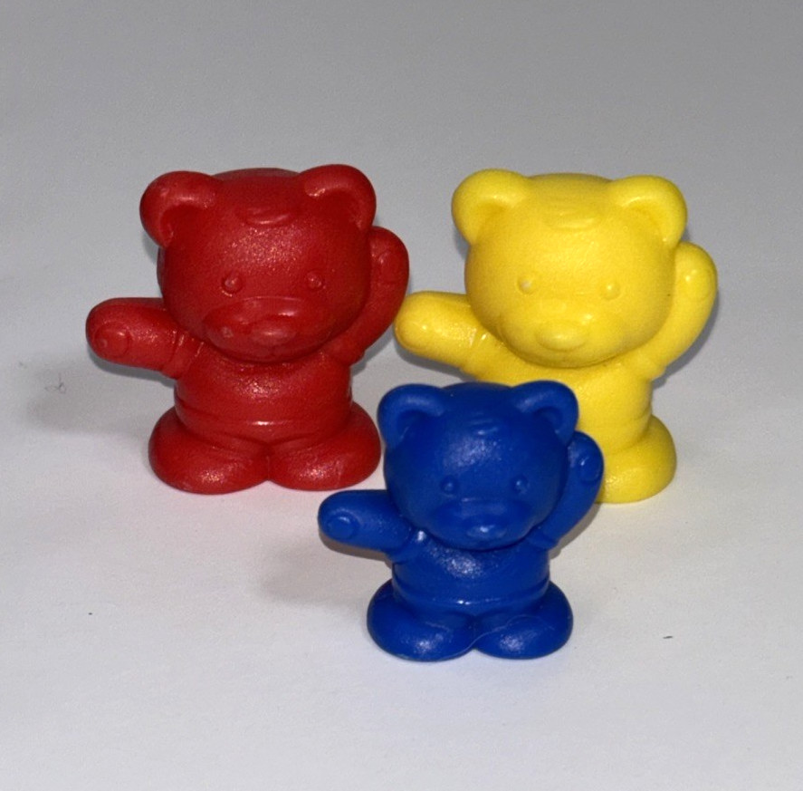 Learning Resources Three Bears Counters, Color, Size & Sorting, Set of 96 GUC