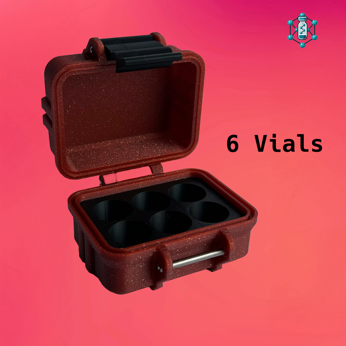 3ml Peptide Vial Storage Rack | Durable Organizer for GLP-1 & Peptide Protocols