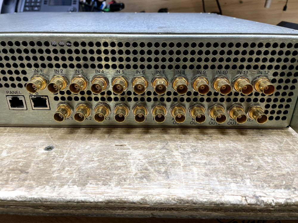 Ross Crossover 12 (12-Input Switcher Frame and panel)