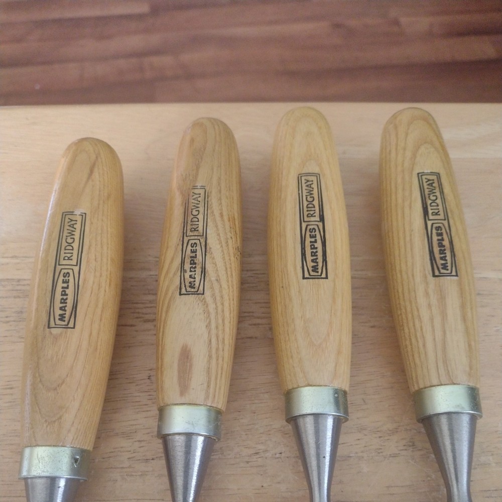 4 Piece Marples Ridgway Wood Chisel Set