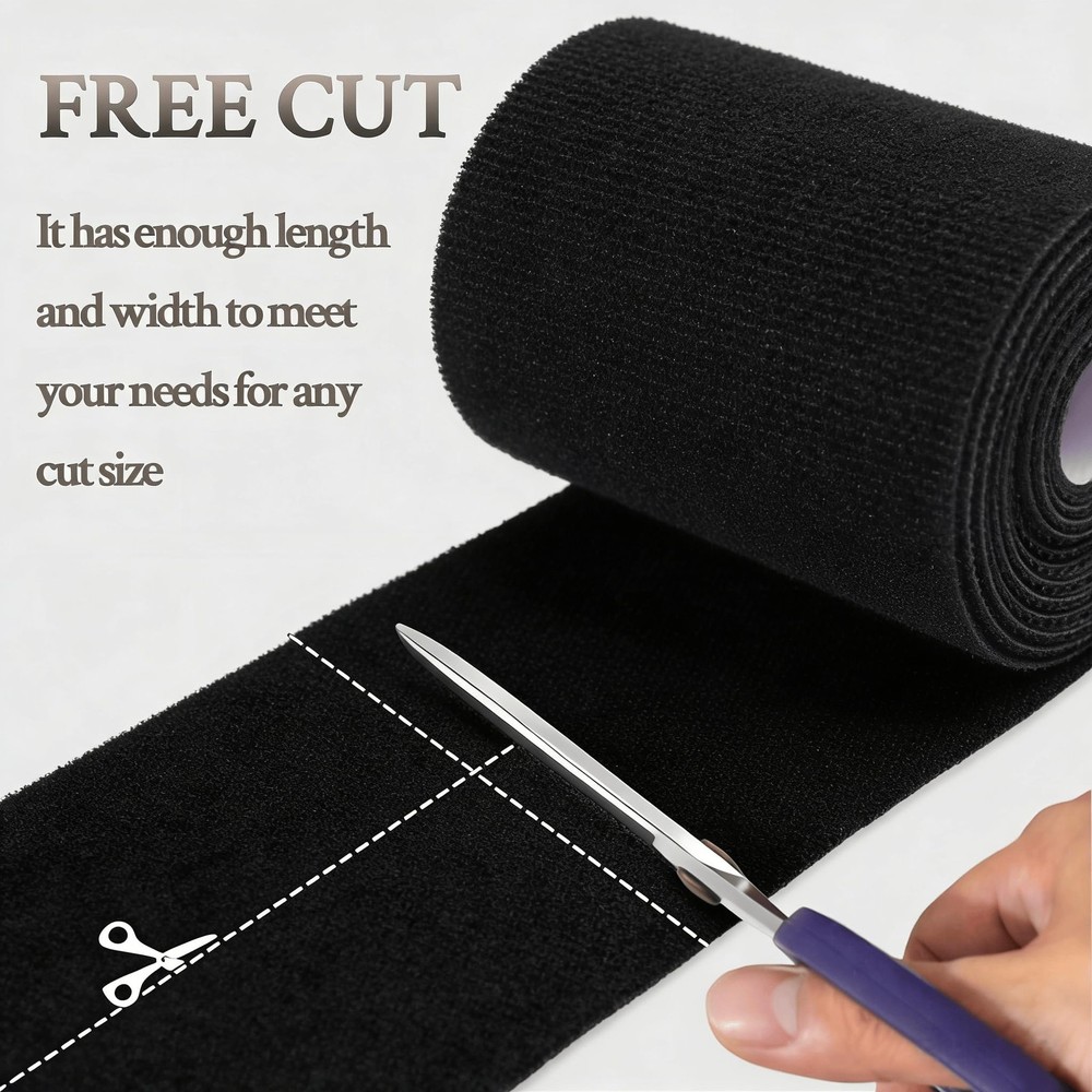 Hook and Loop Cable Ties Electrical 32FT Reusable Fastening Tape DoubleSided ...
