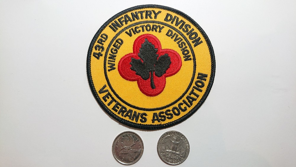 43rd Infantry Division Veterans Association Patch Crest