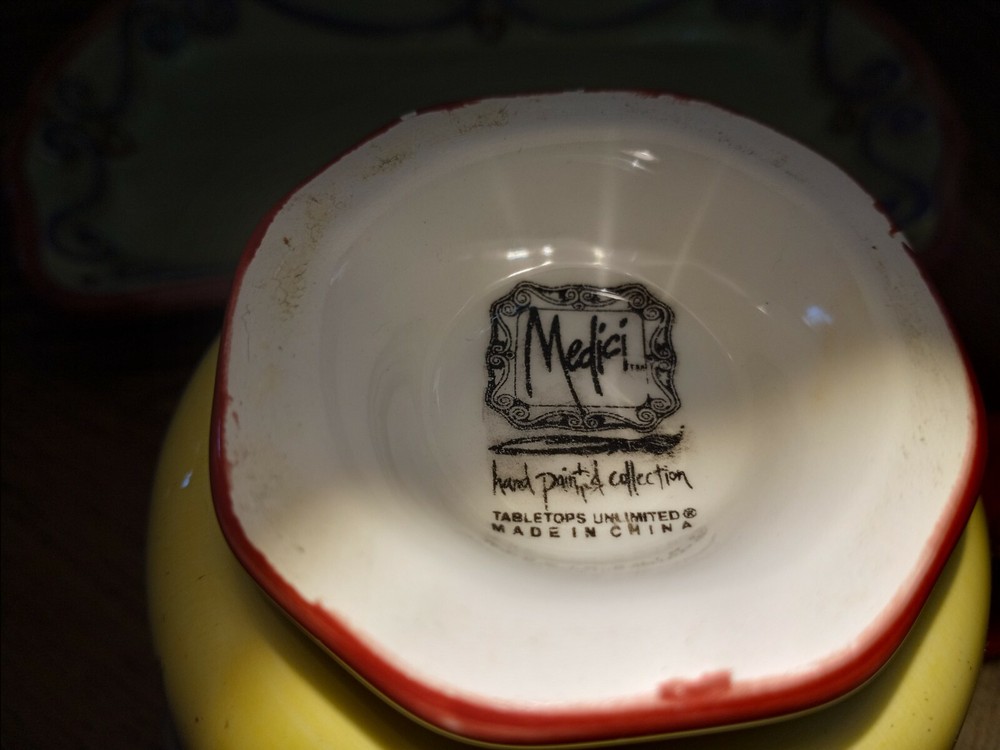 Medici Serving Tray And Pitcher Fruit Design