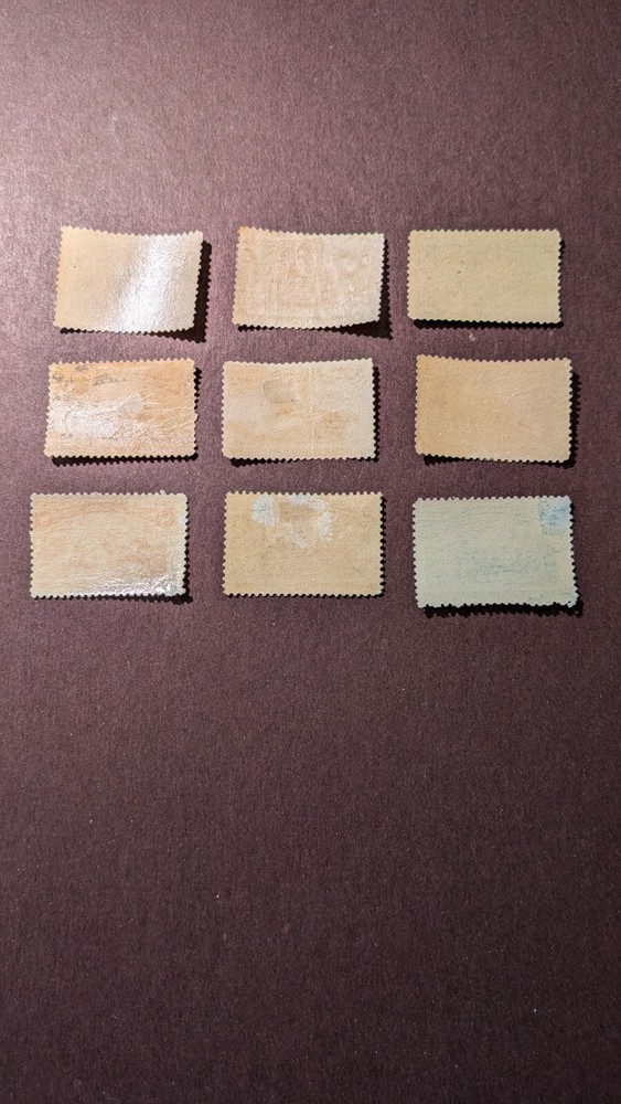 U.S. stamps #230-37 mint hinged