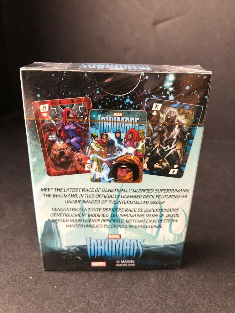 INHUMANS - MARVEL COMICS - 52 PLAYING CARD DECK