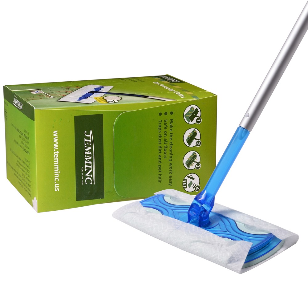 Sweeper Dry Sweeping Pad, Multi Surface Refills for Floor Mop, (26 Count)