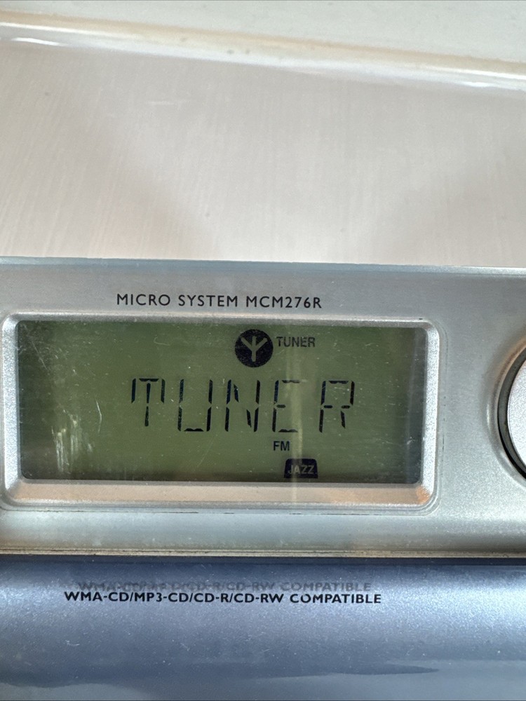 Philips MCM275 Micro Stereo System CD Radio MP3 No Remote (tested)