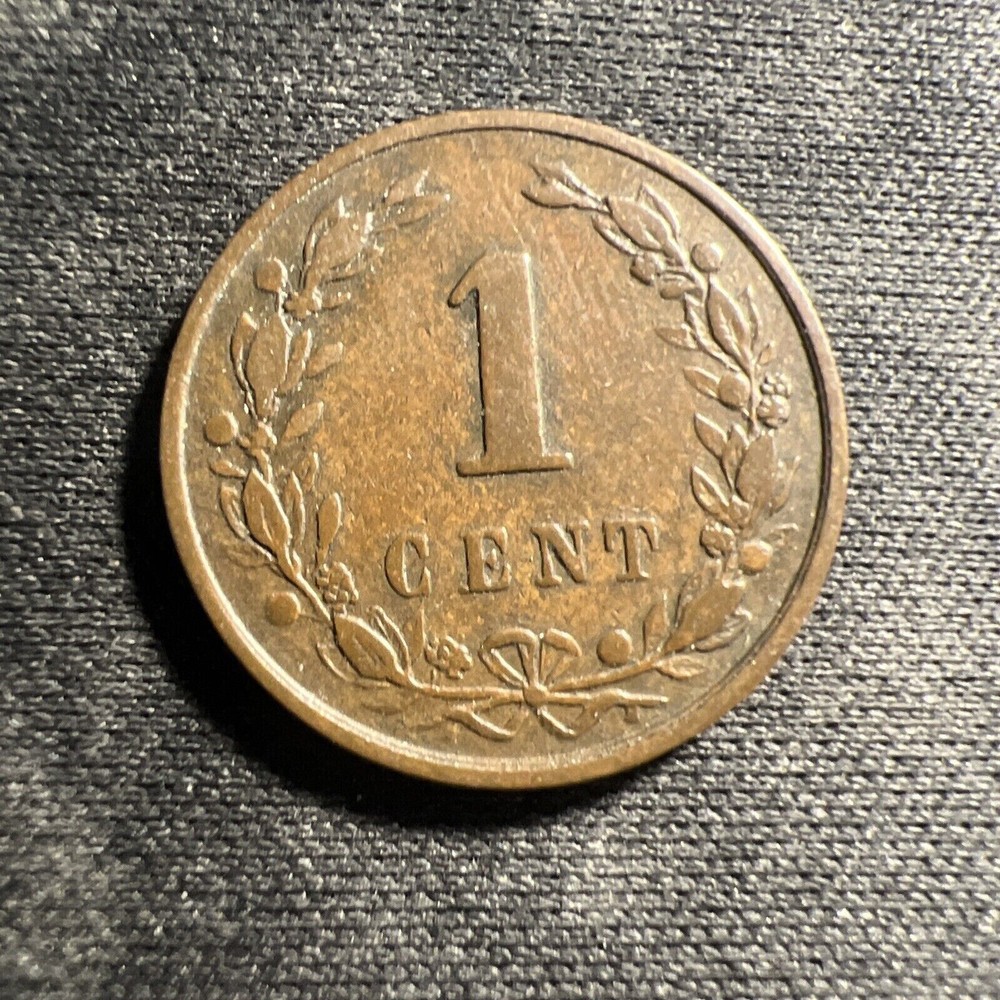 1898 Netherlands 1 Cent Z985