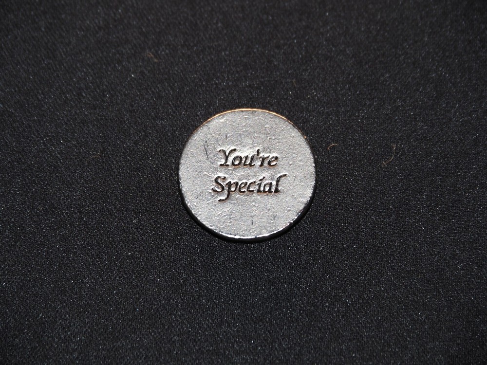 Vintage You're Special Token - Pewter