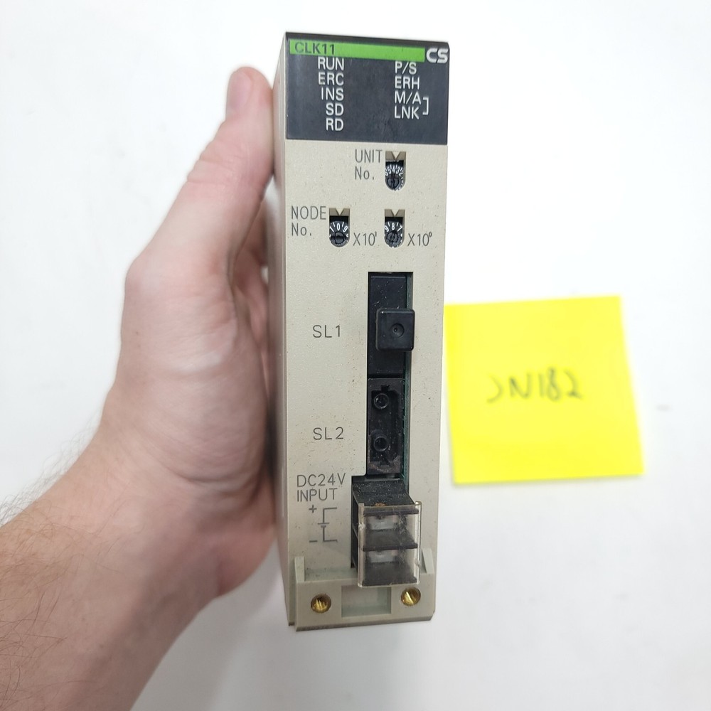 OMRON Electronics CS1W-CLK11 Optical Buss Controller Link Unit 