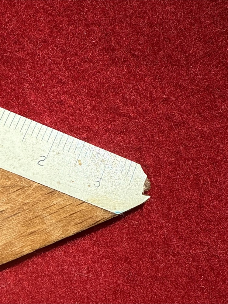 RARE Italian Wood SCIENTIFIC ENGINEERING Triangle