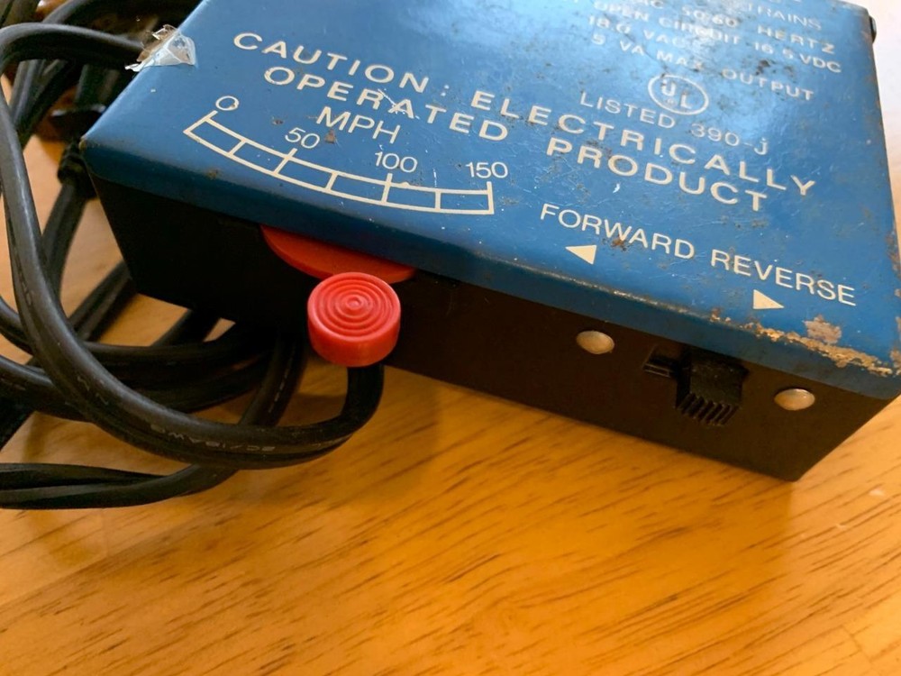 Lot of 8 Train Transformers Power Controller As Pictured UNTested Mixed Brands