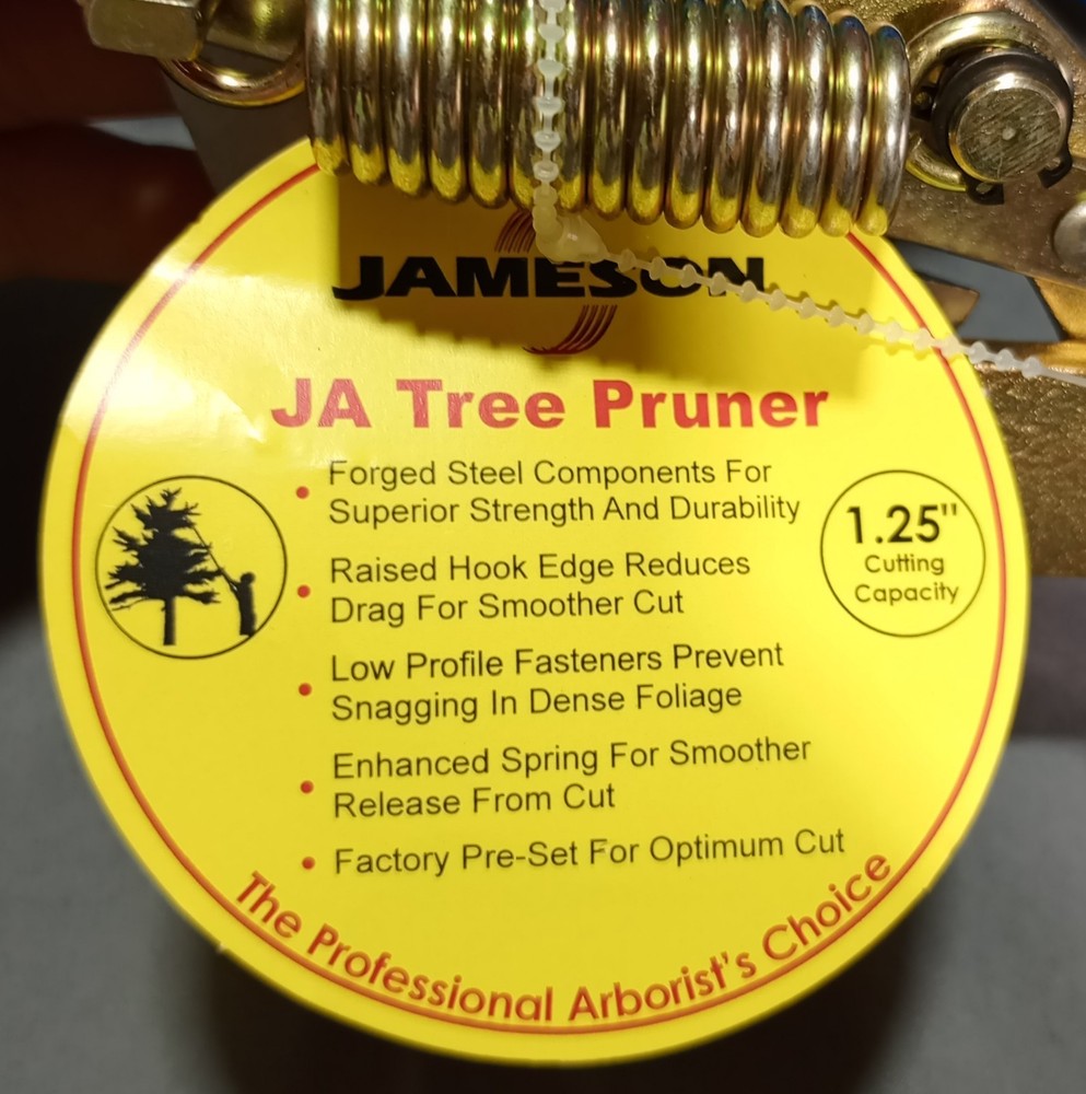 Jameson JA Tree Pruner 1.25" Cutting Capacity