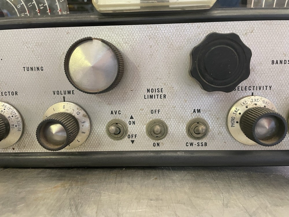 Hallicrafters SX-96 Radio High Frequency (HF) Receiver, Tested