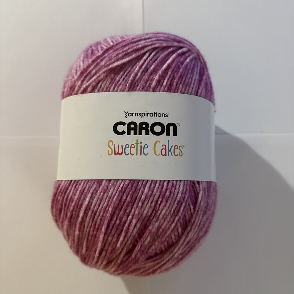 Caron Sweetie Cakes  Raspberry 8oz