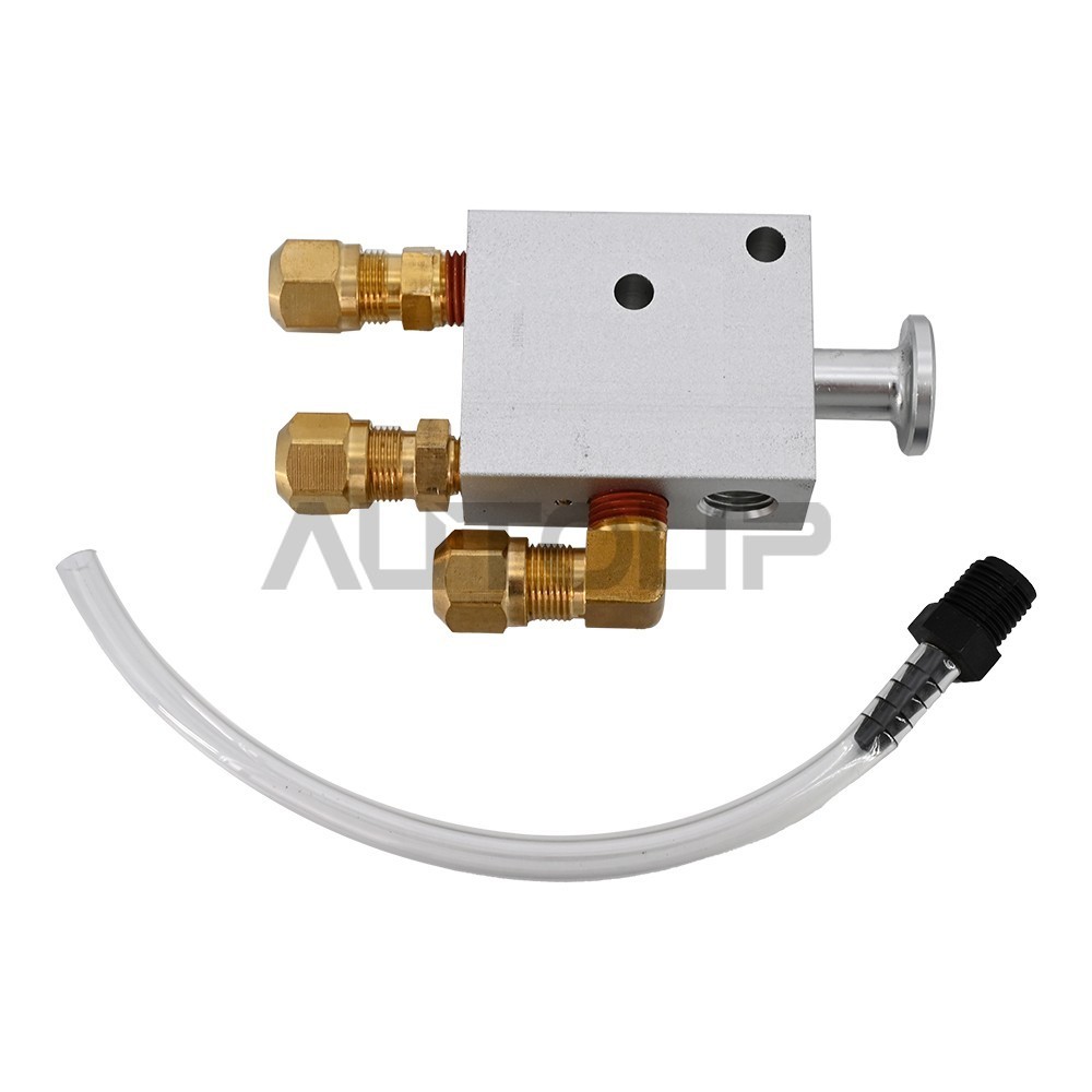 New 3-Way Auto Reset Valve w/Fittings Replaces For Hendrickson VS25224 VS25223