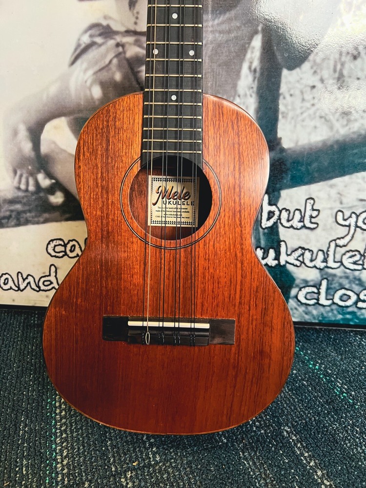 MELE HANDMADE SOLID MAHOGANY 8-STRING TENOR UKULELE