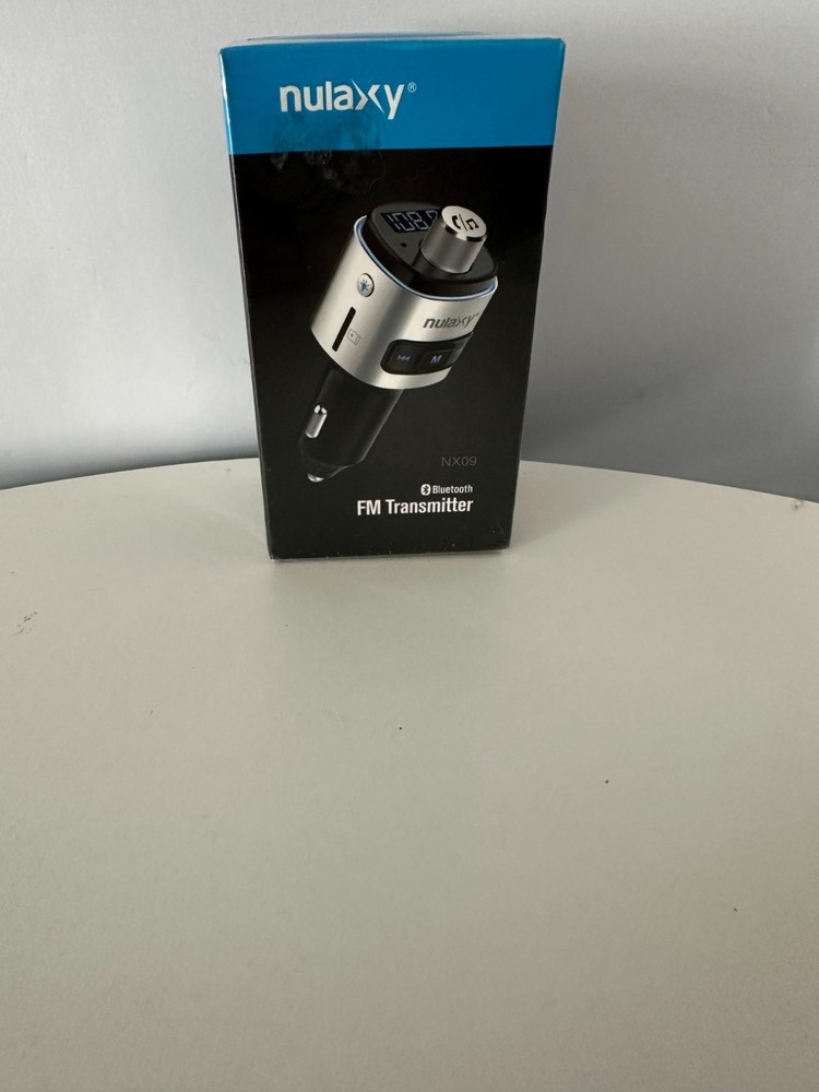 Nulaxy NX09 Wireless Bluetooth FM Transmitter Car Adapter USB Charger micro sd