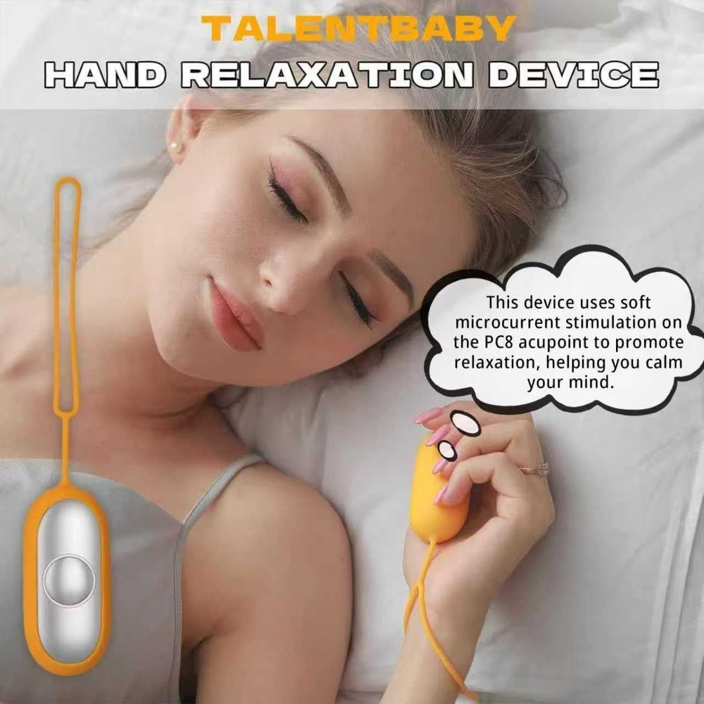 Handheld Relaxation Device, Compact Device, Massage Improves Mood and Focuses...