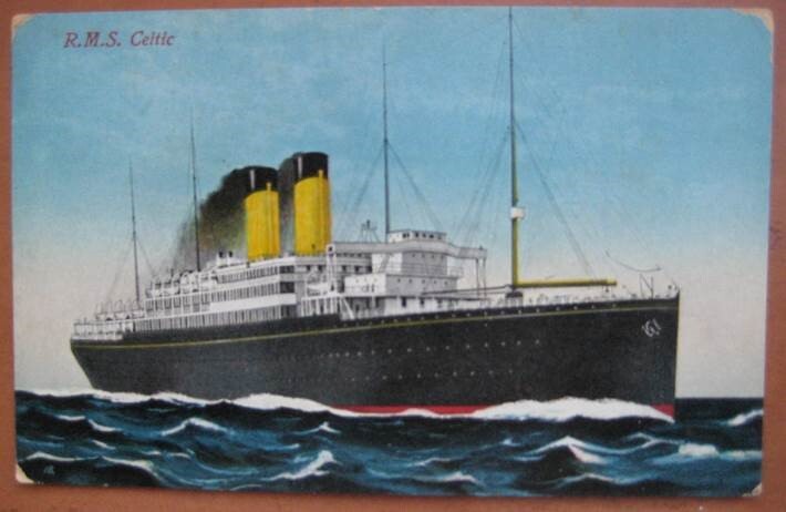 CELTIC (White Star) c1913