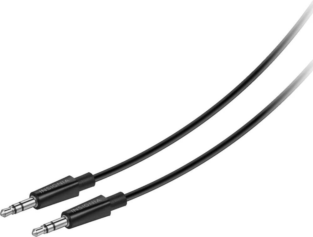 Insignia- 10' 3.5mm Audio Cable - Black