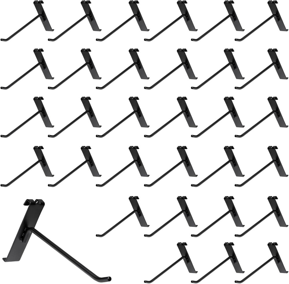 4 Inch Gridwall Hooks Grid Panel Hanging for Retail Home Workspace Organization