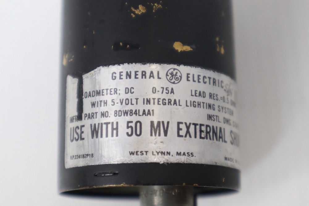 GE 8DW84LAA1 DC Loadmeter Indicator