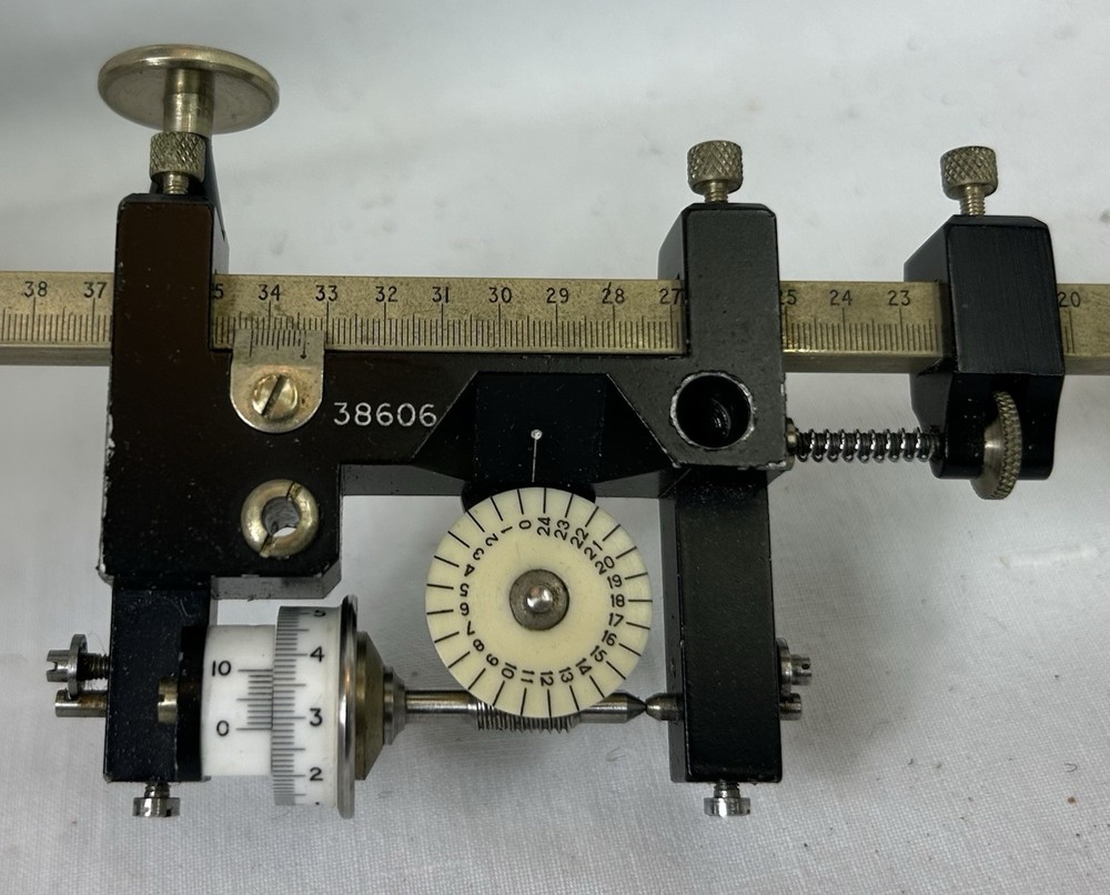 Vintage ALLBRIT Fixed Arm Polar Planimeter, Mathmatical Measuring Instrument