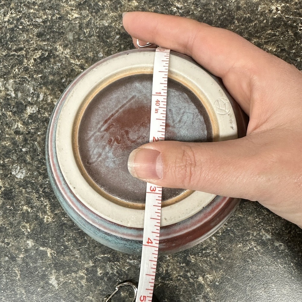 Small Pottery Vessel Bowl Signed Emerson