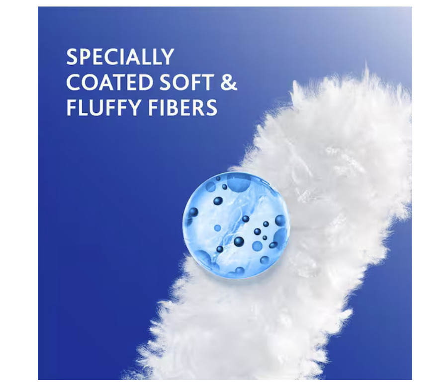 O-Cedar Flex & Catch Heavy Duty Dusting Kit 3ft Extendable 5 Refills