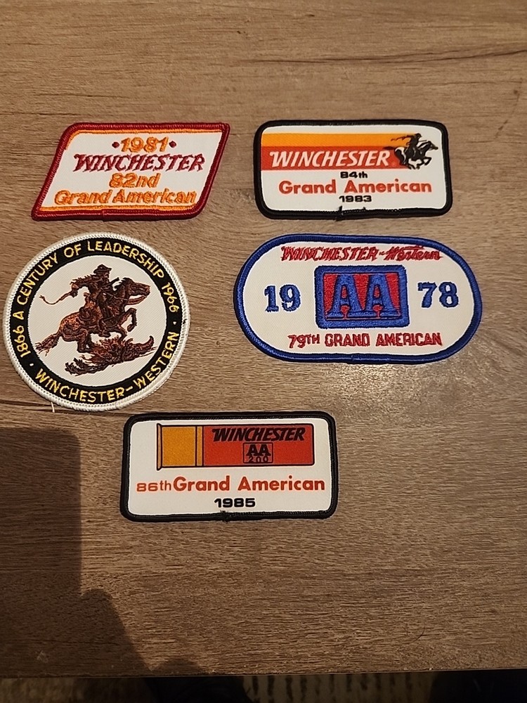 5 Different Winchester Patches
