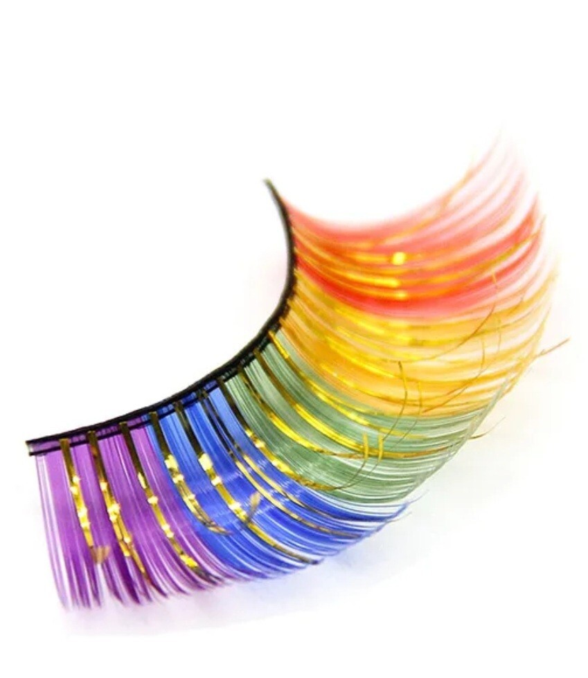Rainbow Eyelashes