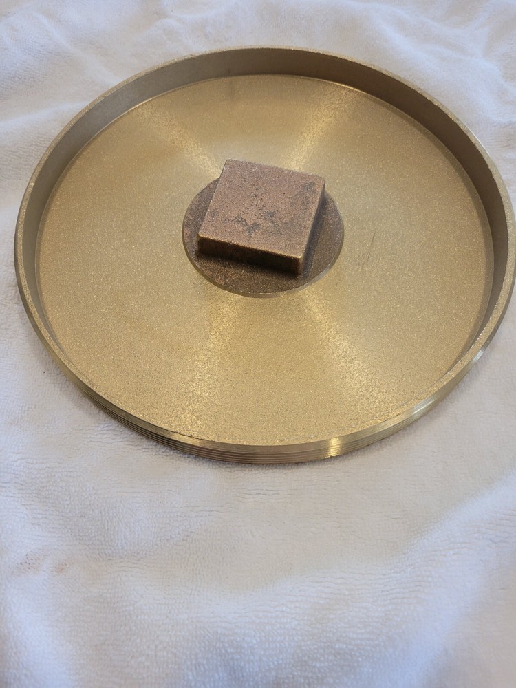 8" Brass Cleanout Plugs